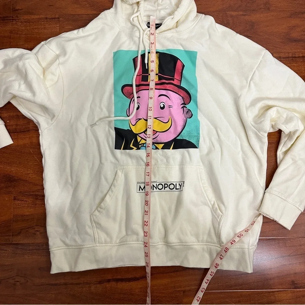 Monopoly Hoodie Jacket Size XL